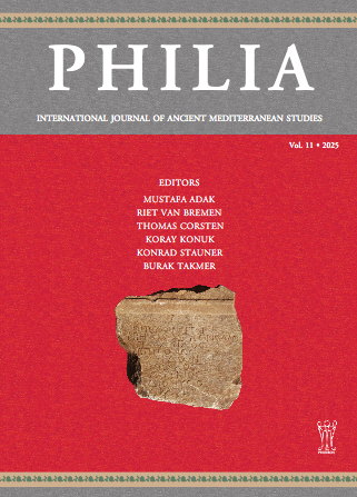 Philia Vol. 11 2025 - International Journal of Ancient Mediterranean Studies