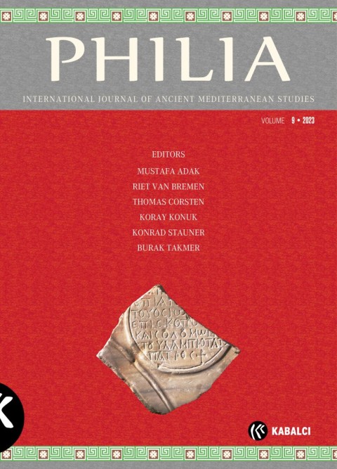 Philia Vol. 9 2023 - International Journal of Ancient Mediterranean Studies