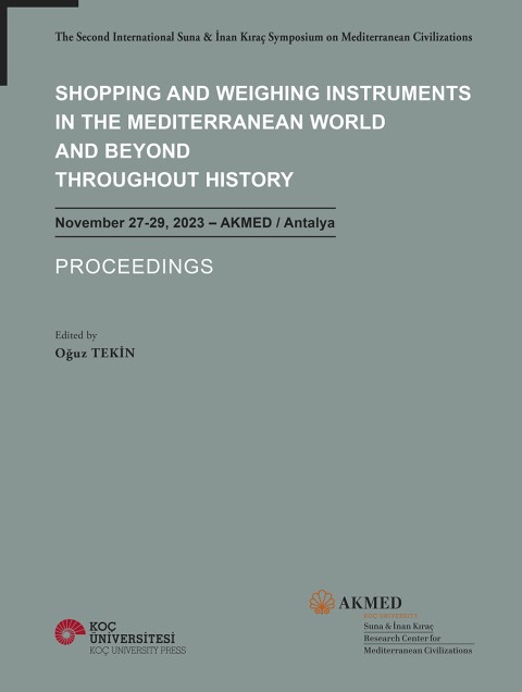 Shopping and Weighing Instruments in the Mediterranean World and Beyond throughout History November 27-29 2023- AKMED / Antalya Proceedings