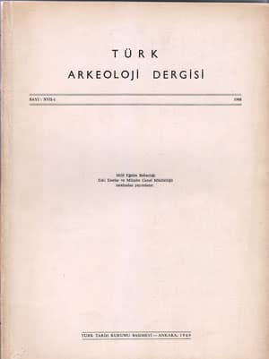 Türk Arkeoloji Dergisi Sayı XVII-1 (1968)