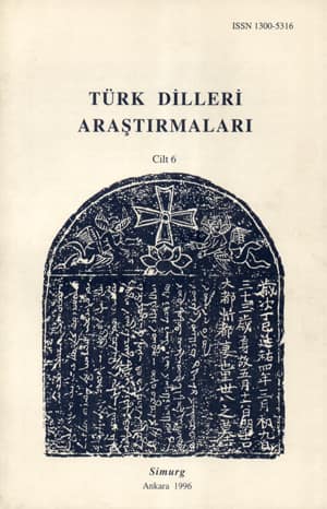 Türk Dilleri Araştırmaları 6