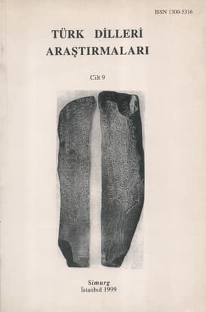Türk Dilleri Araştırmaları 9