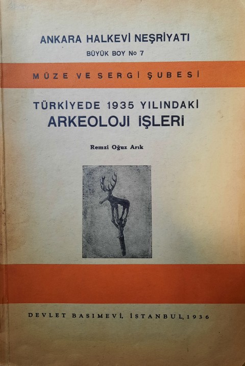 Türkiyede 1935 Yılındaki Arkeoloji İşleri