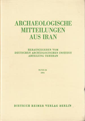 Archaologische Mitteilungen aus Iran und Turan Band 24, 1991