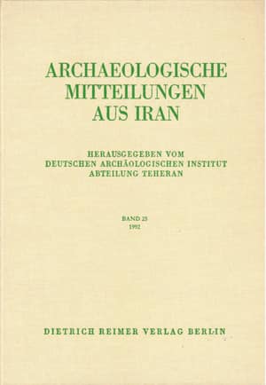 Archaologische Mitteilungen aus Iran und Turan Band 25,1992