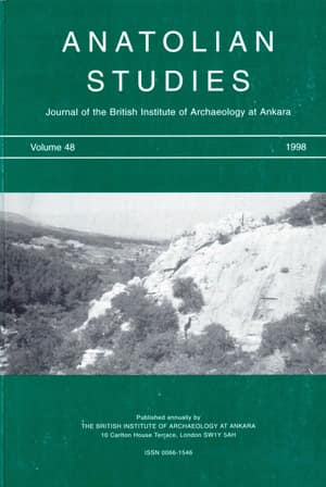 Anatolian Studies Vol. 48, 1998