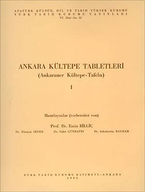 Ankara Kültepe Tabletleri I