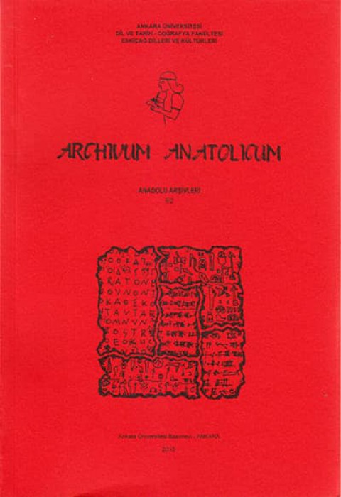 Archivum Anatolicum 9/2
