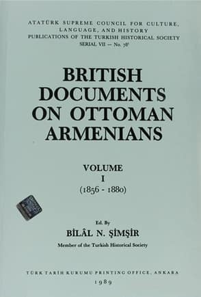 British Documents on Ottoman Armenians (Volume 1-4)