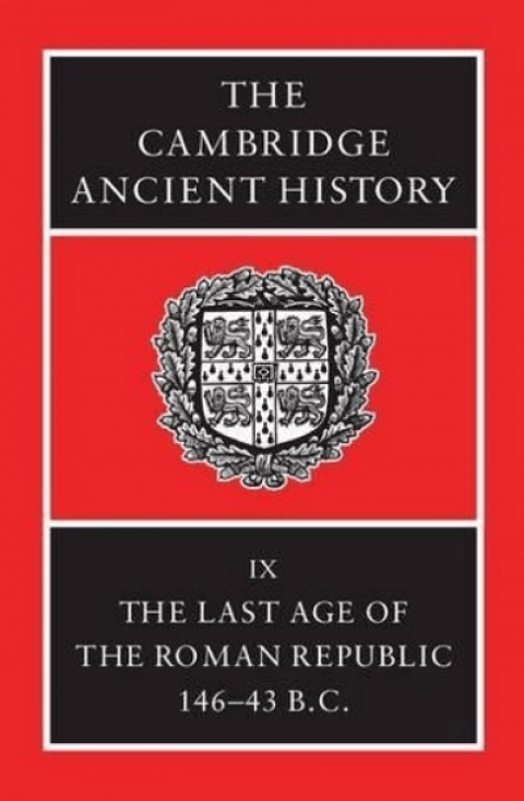 Cambridge Ancient History V.9