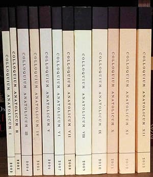 Colloquium Anatolicum I-XVII (18 sayı tam set)