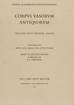 Corpus Vasorum Antiquorum U.S.A. Fascicule 27