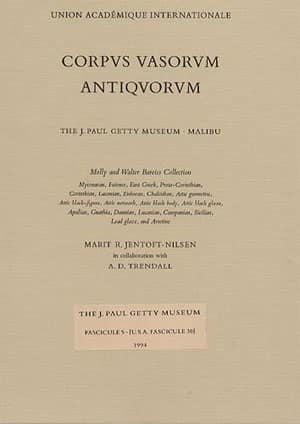 Corpus Vasorum Antiquorum U.S.A. Fascicule 30