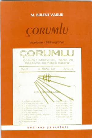 Çorumlu. İnceleme - Bibliyografya