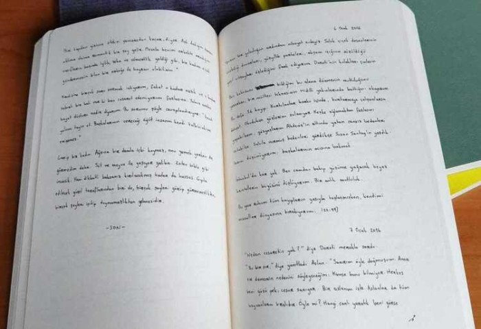 defterler / τετράδια / notebooks