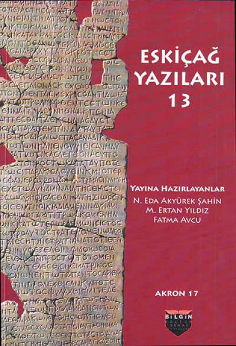 Eskiçağ Yazıları 13 - Akron 17
