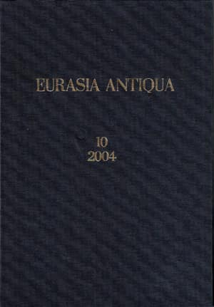 Eurasia Antiqua 10, 2004_x000D_
