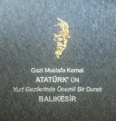 Balıkesir: Gazi Mustafa Kemal Atatürk'ün Yurt Gezilerinde Önemli Bir Durak