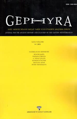 Gephyra - Sayı 8, 2011