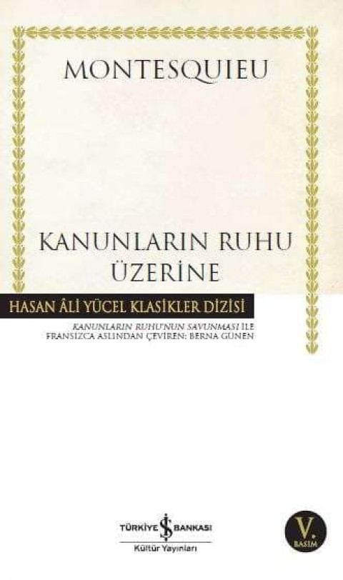 Kanunların Ruhu Üzerine