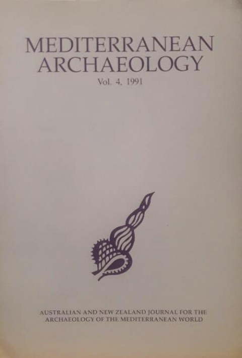 Mediterranean Archaeology Vol. 4 (1991)