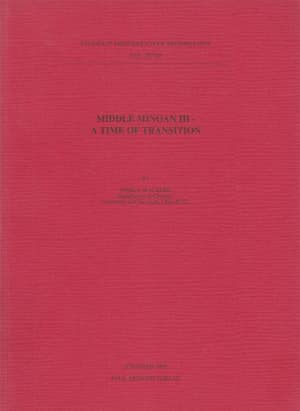 Middle Minoan III - A Time of Transition