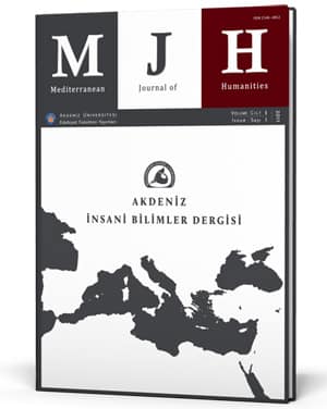 Akdeniz İnsani Bilimler Dergisi Cilt 1 Sayı 1 (2011)