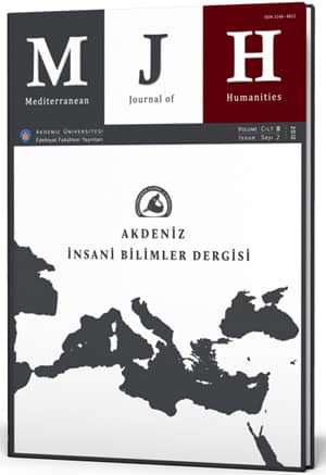 Akdeniz İnsani Bilimler Dergisi Cilt 2 Sayı 2