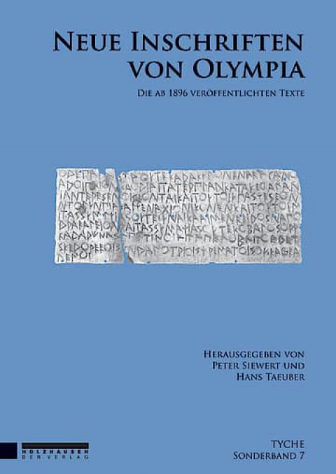 Neue Inschriften von Olympia