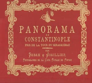 Panorama de Constantinople pris de la Tour de Seraskierat