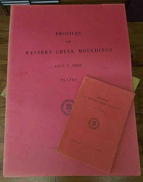 Profiles of Western Greek Mouldings (Text and Plates)