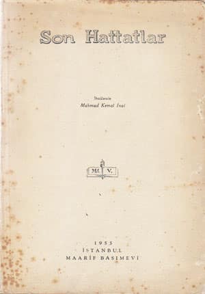 Son Hattatlar (Yazarından imzalı)