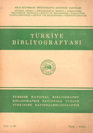 Türkiye Bibliyografyası 1955 I-III
