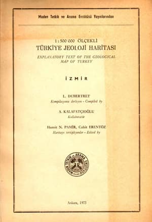 1:500.000 Ölçekli Türkiye Jeoloji Haritası İzmir