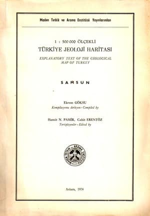 1:500.000 Ölçekli Türkiye Jeoloji Haritası Samsun