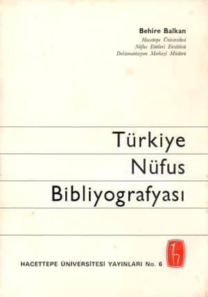 Türkiye Nüfus Bibliyografyası