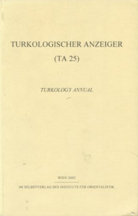 Turkologischer Anzeiger
