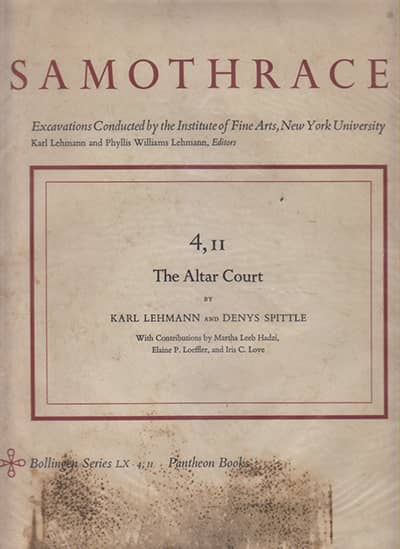 Samothrace II The Altar Court