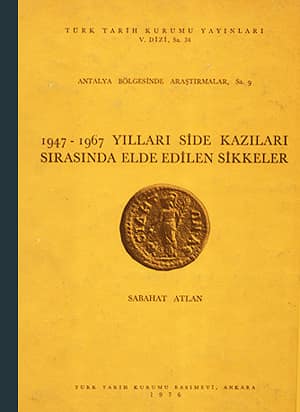 1947-1967 Yılları Side Kazıları Sırasında Elde Edilen Sikkeler