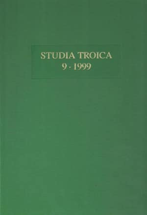 Studia Troica Band 9, 1999