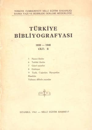 Türkiye Bibliyografyası 1939-1948 Cilt: II